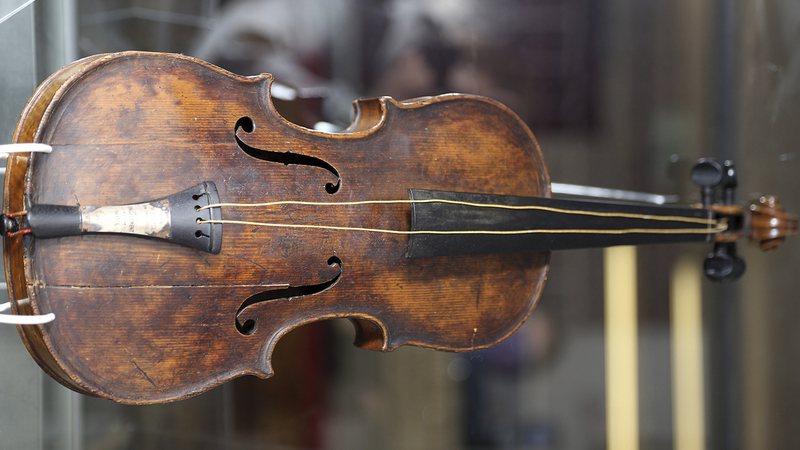 O icônico violino que pertenceu a Wallace Hartley - Getty Images