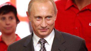 Fotografia de Vladimir Putin durante seu primeiro mandato - Getty Images