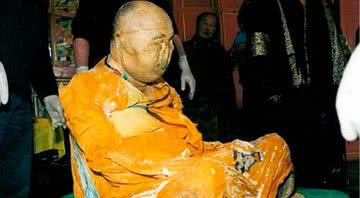 Corpo preservado do monge Dashi-Dorzho Itigilov - Reprodução