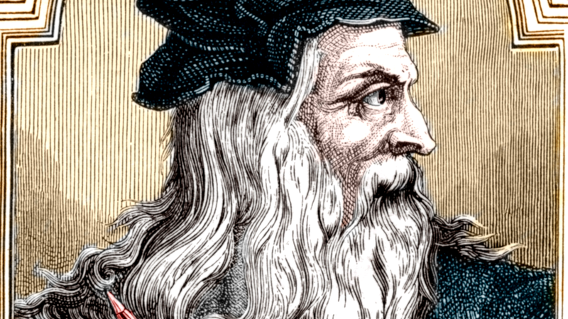 Leonardo da Vinci - Reprodução