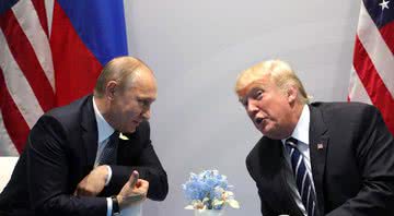 Vladimir Putin e Donald Trump em 2017 - Wikimedia Commons