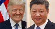 O presidente dos Estados Unidos, Donald Trump e o presidente da China, Xi Jinping - Wikimedia Commons