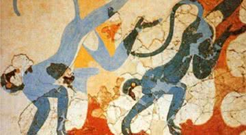 As pinturas de macacos encontradas em Creta - Antiquity Publications