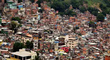 A favela da Rocinha, na Zona Sul do Rio de Janeiro - Getty Images