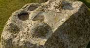Imagem que mostra que Stonehenge pode ter sido montado como se fosse Lego - English Heritage/ Divulgação