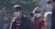 Pessoas usam máscaras na Turquia - Divulgação/ Youtube