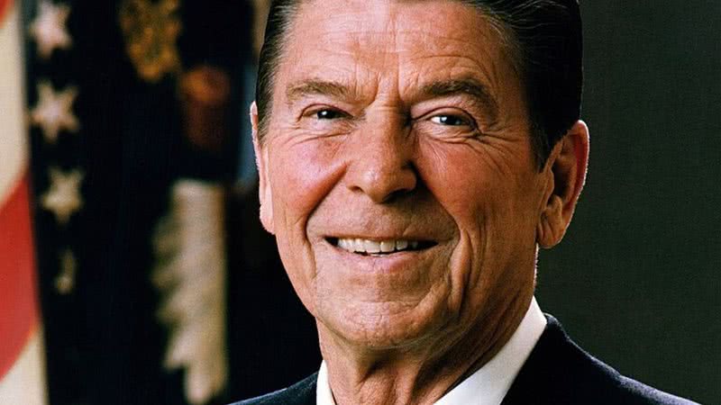 Fotografia do 40º presidente dos Estados Unidos, Ronald Reagan - Wikimedia Commons