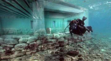 A cidade submersa de Pavlopetri, na Grécia - Divulgação