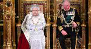Elizabeth II e Príncipe Charles em evento oficial - Getty Images