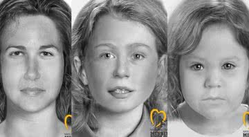 Reconstituição dos rostos das vítimas - Divulgação / doj.nh.gov
