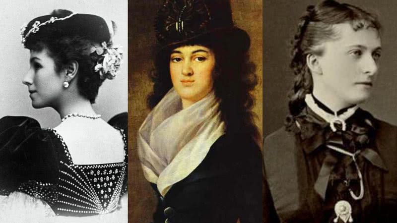 As mulheres: Mathilde Kschessinska, Anna Lopukhina e Catarina Dolgorukov - Wikimedia Commons