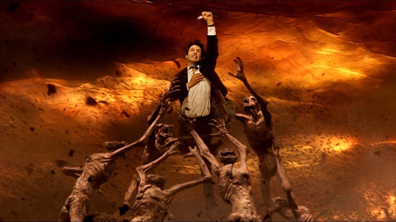 Cena do filme Constantine, de 2005 - Warner Bros. Pictures