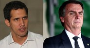 Juan Guaidó e Bolsonaro - Reprodução