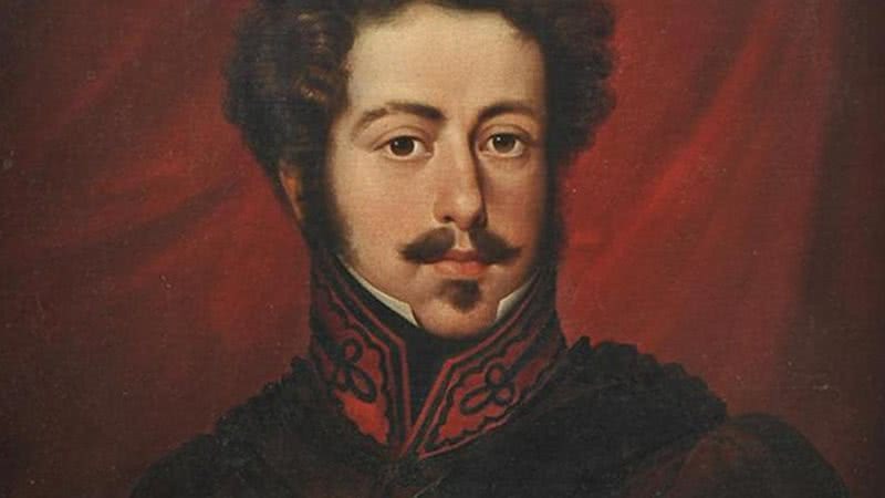 Retrato de Dom Pedro I, o Imperador do Brasil