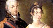 Dom João VI e Carlota Joaquina em pintura oficial - Wikimedia Commons
