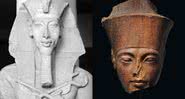 Montagem de Akhenaton e Tutancâmon - Wikimedia Commons