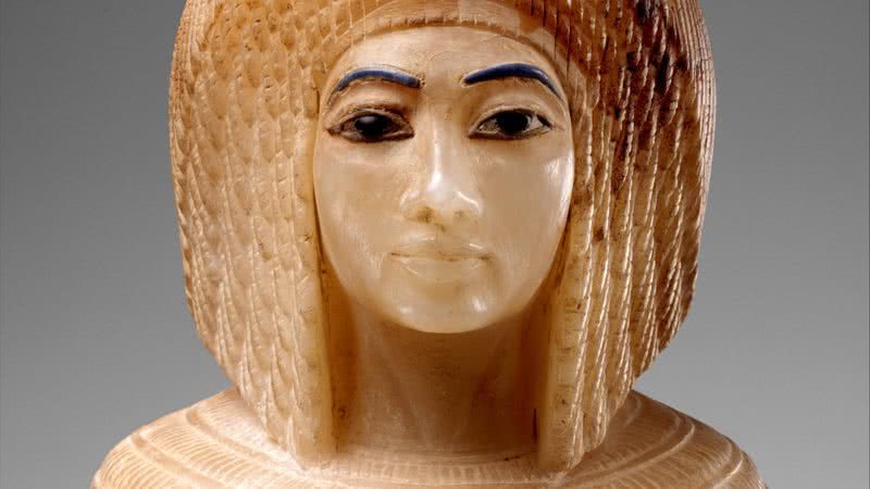 Representação de Kia, uma das esposas de Akhenaton - Wikimedia Commons