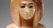 Representação de Kia, uma das esposas de Akhenaton - Wikimedia Commons