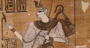 Representação de Ramsés III, o último grande faraó do Império Novo - Wikimedia Commons