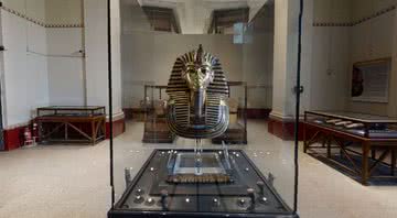 Salão Tut, busto do faraó menino - Divulgação/Virtual Mid West
