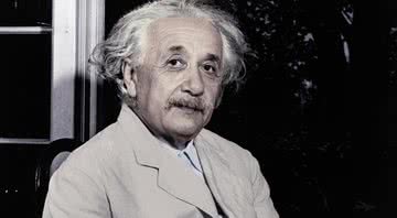 Imagem colorizada de Einstein - Getty Images