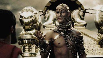 Rodrigo Santoro em '300: A Ascenção do Império' - Divulgação/ Warner Bros. Pictures