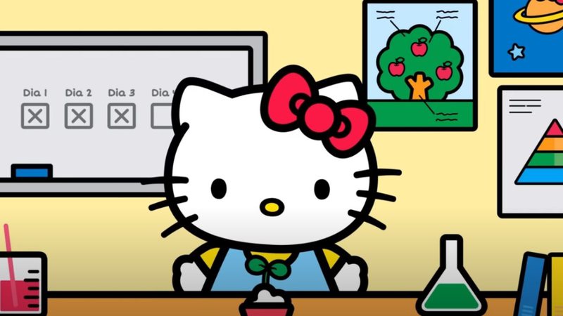 Personagem Hello Kitty - Divulgação / Youtube / Hello Kitty Brasil