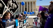 Grupos contra e a favor do aborto dos EUA - Getty Images