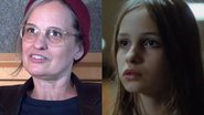 Natja Brunckhorst com 13 anos, na época da filmagem do filme e hoje, com 55 anos - Divulgação / Youtube / laserhotline e Divulgação / Youtube/ Unseen Trailers
