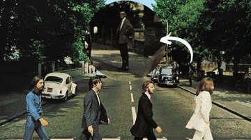 Detalhe do homem na capa do "Abbey Road" dos Beatles - Divulgação/Apple Records/Creative Commons
