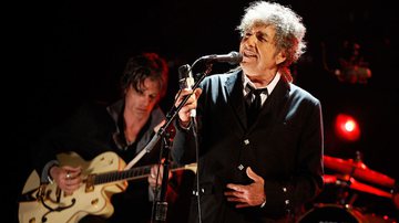 Bob Dylan durante o Critics' Choice Movie Awards, em 2012 - Getty Images