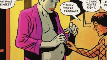 Coringa descobre estar grávido em trecho da HQ - Divulgação / DC Comics