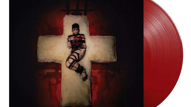 Capa do álbum de Demi Lovato, 'Holy Fvck' - Divulgação / Universal Music