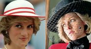 Imagem da princesa Diana ao lado de Kristen Stewart caracterizada para o filme 'Spencer' - Getty Images / Divulgação/NEON