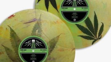Disco da banda 'Sleep' que contém folhas reais de cannabis - Reprodução/Instagram/sleeptheband