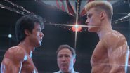 Personagens Rocky e Drago antes de luta, no filme 'Rocky IV' - Divulgação/YouTube/MGM