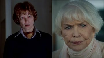Chris MacNeil, personagem de Ellen Burstyn em 'O Exorcista' (1973) e 'O Exorcista - O Devoto' (2023), respectivamente - Reprodução/Warner Bros. Pictures/HBO Max / Reprodução/Universal Pictures
