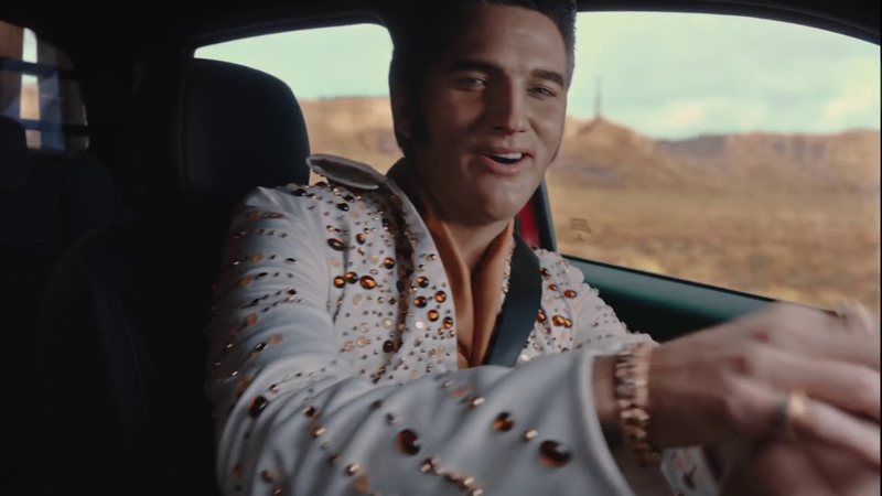 Figura de Elvis Presley representada em comercial do Fiat Strada - Divulgação / Fiat