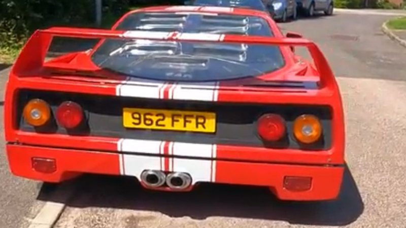 Ferrari que pertenceu à Uday Hussein - Divulgação/Youtube/Ratarossa