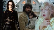 Recortes com cenas dos filmes 'O Corvo' (1994), 'A Cidade do Horror' (1979) e 'Poltergeist - O Fenômeno' (1982) - Reprodução/American International Pictures / Reprodução/Miramax Films / Reprodução/20th Century Fox