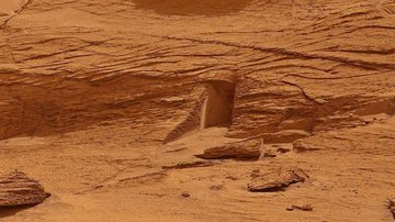Fratura em Marte - Divulgação/NASA