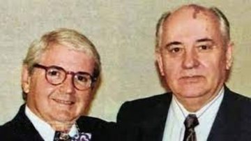 Gorbachev e Jô em fotografia - Divulgação / ESPN