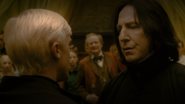 Cena entre Draco Malfoy (Tom Felton) e Severo Snape (Alan Rickman) em 'Harry Potter e o Enigma do Príncipe' (2009) - Reprodução/Warner Bros. Pictures/HBO Max