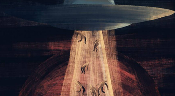 Ilustração de abdução por alienígenas - Divulgação/HBO
