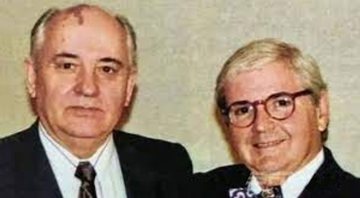 Gorbachev e Jô em fotografia - Divulgação / ESPN