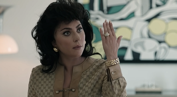 Lady Gaga como Patrizia Reggiani em 'Casa Gucci' (2021) - Divulgação/Universal Pictures