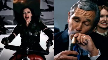 Cena do clipe alternativo de 'American Life', da cantora pop Madonna - Reprodução/Vídeo/Youtube