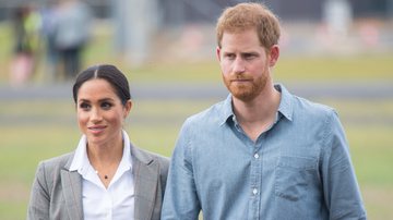 Imagem do casal Meghan Markle e príncipe Harry - Getty Images