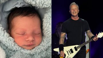 Luan James e James Hetfield em colagem - Reprodução/Instagram / Getty Images