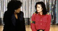 Oprah conversa com Michael Jackson em palco particular - Divulgação / OWN